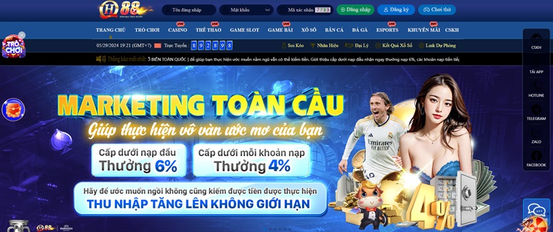 Khuyến Mãi Hq88 | Quà Tặng Hấp Dẫn, Săn Thưởng Dễ Dàng Giới Thiệu Về Nhà Cái Hq88